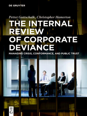 cover image of The Internal Review of Corporate Deviance